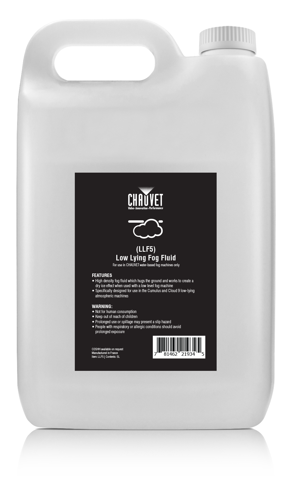 Chauvet DJ Low-Lying Fog Fluid (LLF5)